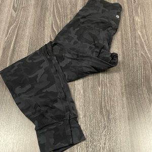 Lululemon align joggers camo pair#2 full length 4